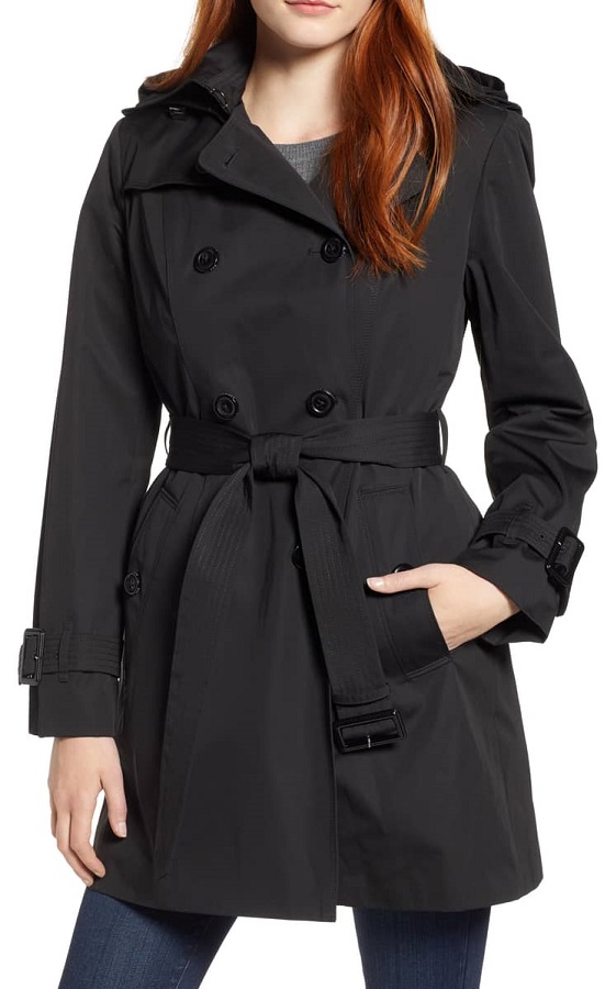 Petite Classic Double Breasted Trench Coat - The Untidy Closet